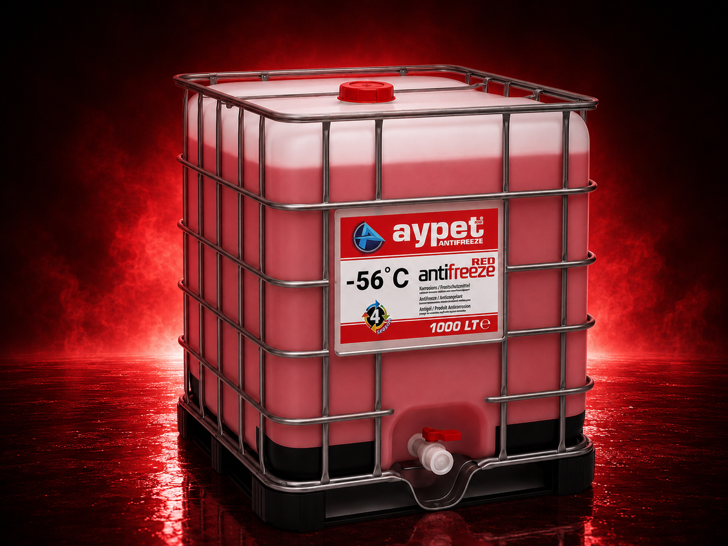 Aypet Red Antifreeze 1000 LT