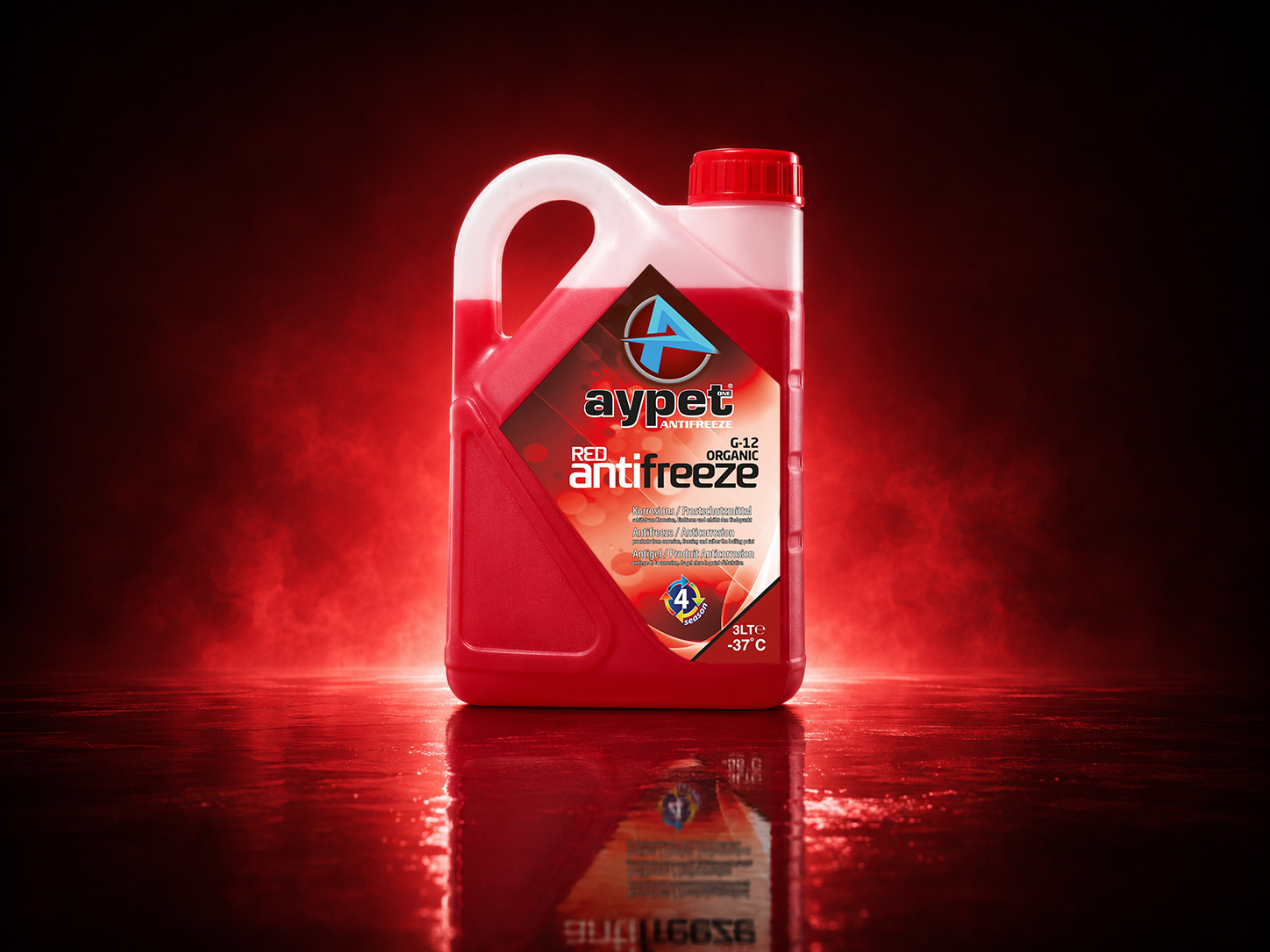 Aypet Red Antifreeze 3 LT