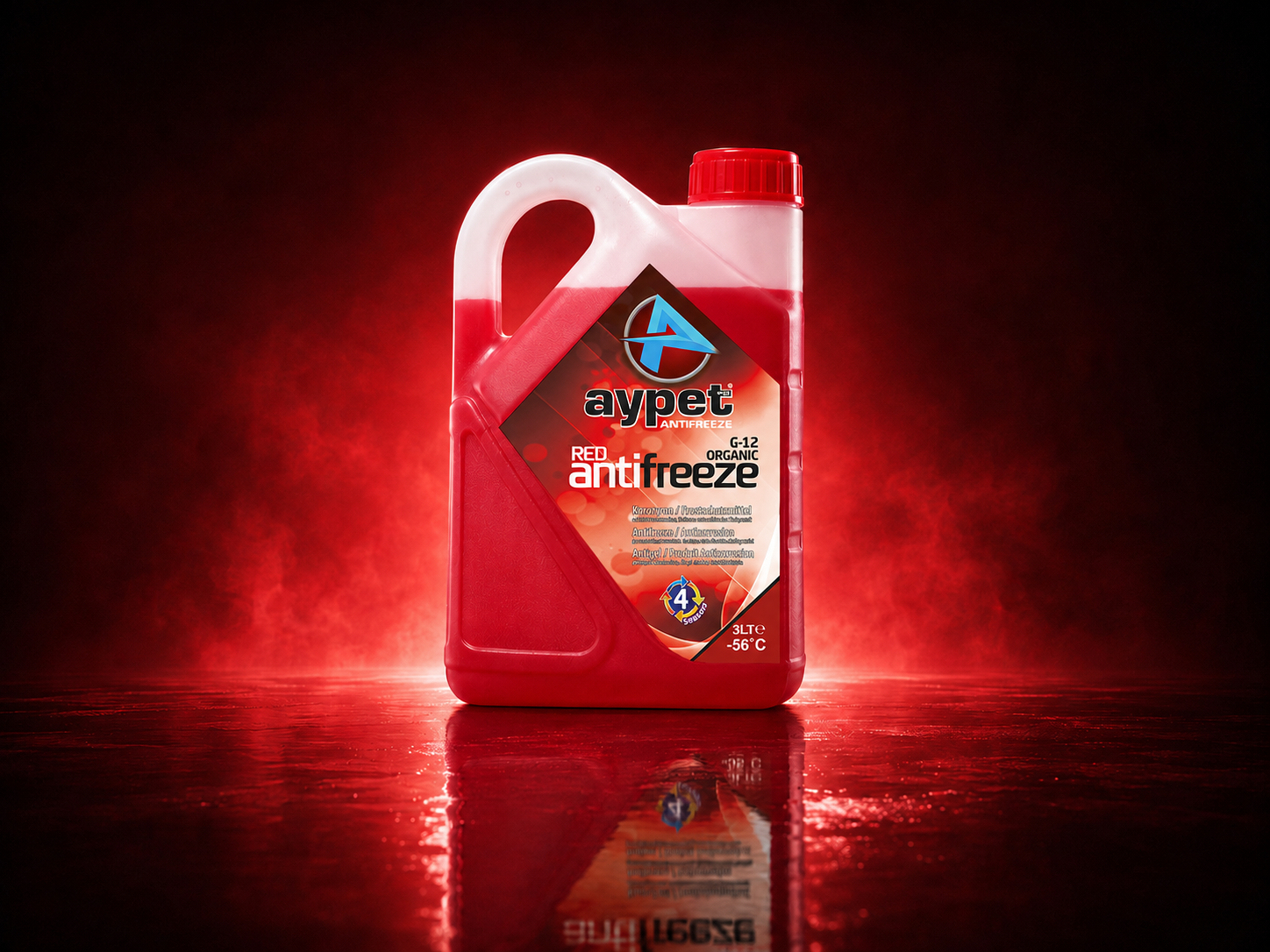 Aypet Red Antifreeze 3 LT