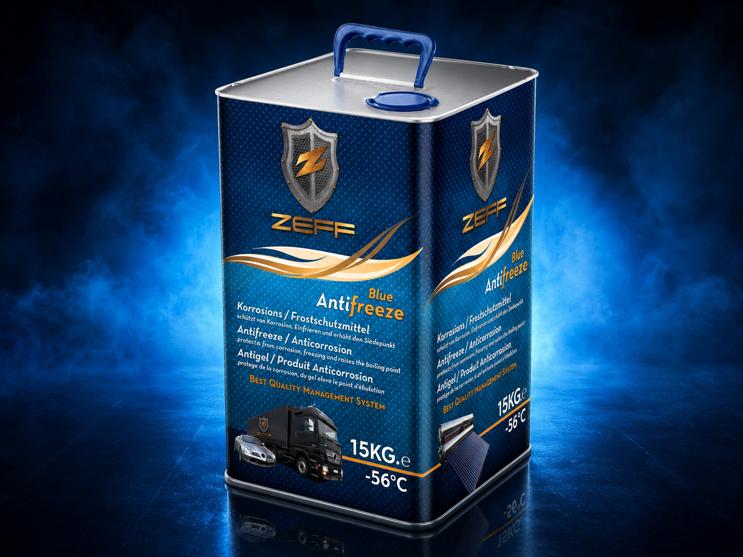 Zeff Blue Antifreeze 15 KG