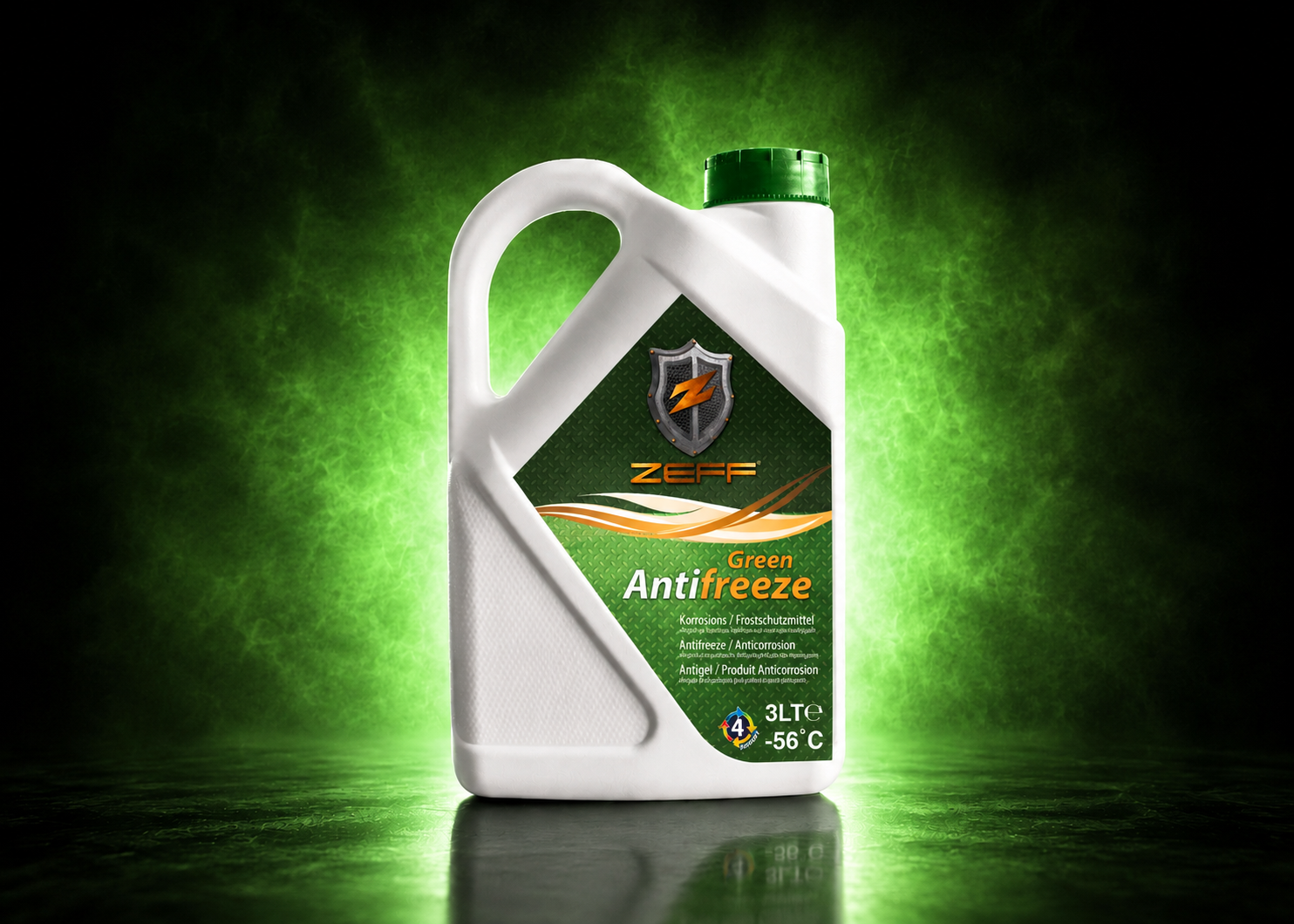 Zeff Green Antifreeze 3 LT