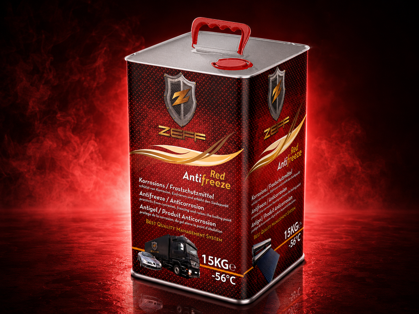Zeff Red Antifreeze 15 KG