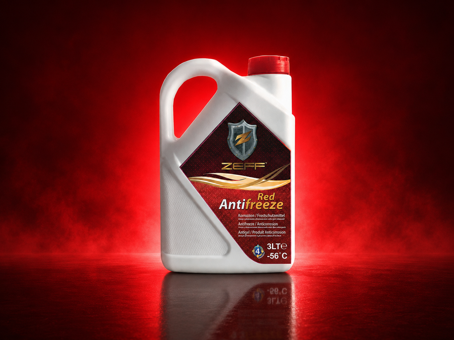 Zeff Red Antifreeze 3 LT